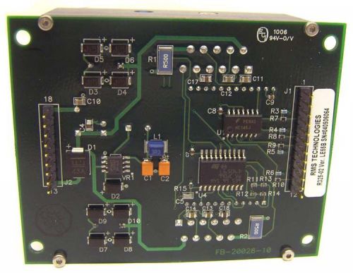 New rms technologies r325 microstepping drive 15-48 vdc stepper controller / qty for sale