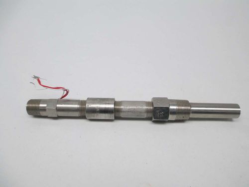 NEW ROSEMOUNT 68N21A30B025T34  STAINLESS TEMPERATURE 2-1/2IN LONG PROBE D349327