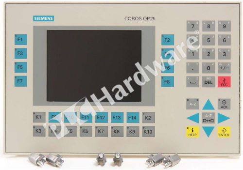 Siemens 6av3525-1ea01-0ax0 6av3 525-1ea01-0ax0 simatic op25/a mono keypad panel for sale