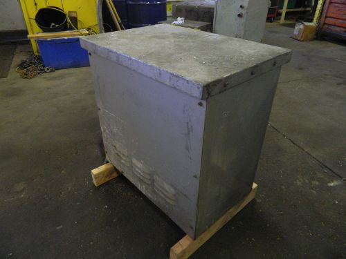 Dongan 25 kva 3 ph transformer, 480 to 240, # 63-4225-a, used, warranty for sale