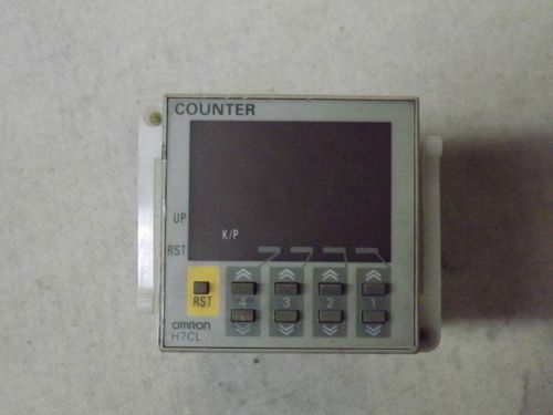 Used omron h7cl-a total counter adapter p3ga-11 input 100-240vac h7cl h7cla for sale
