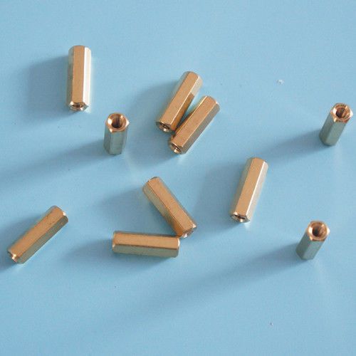 M3 Copper Cylinder Hollow Copper Column 12mm M3 12  25pcs