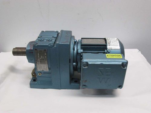 New sew eurodrive r47dt71d4-ks dft71d4-ks 0.50hp 460v gear 64.21:1 motor d391480 for sale