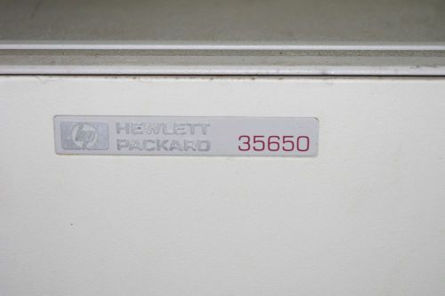 Hewlett Packard 35650A system mainframe with modules Lot of 20