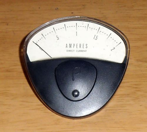 Vintage Parker Instrument Corp Amperes Direct Current Gauge