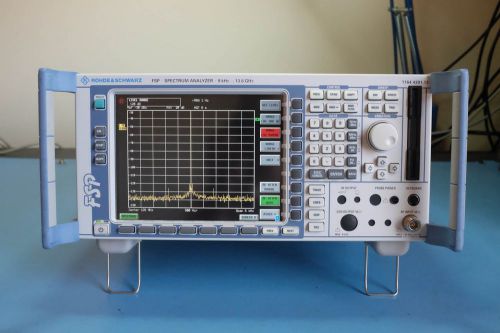 Rohde Schwarz FSP-13 9kHz-13.6GHz Spectrum Analyzer w/Options