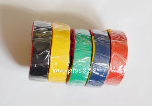 PVC Electrical Tape 20 rolls Assorted Randomly Brand new