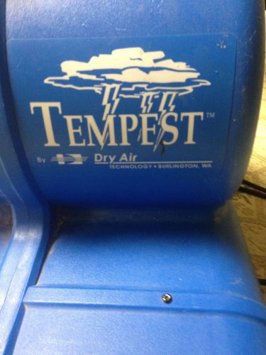 Tempest dry air blower am 207 for sale