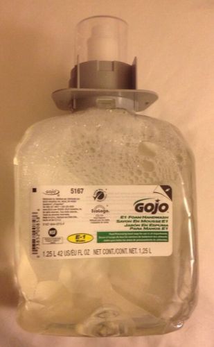 Gojo 5167 E1 foam hand wash 1.25 liter dispenser bottle