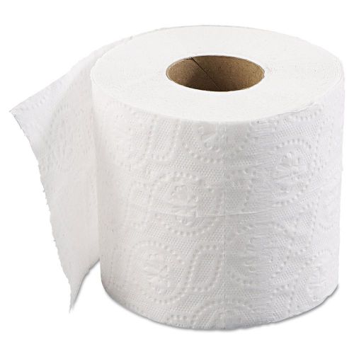 Toilet Paper 500 sheets 2 ply 96 Roll White Bath Tissue
