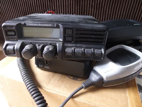 Vertex vx-5500l vx5500 vhf 37-50mhz low band mobile radio with mic &amp; bracket for sale