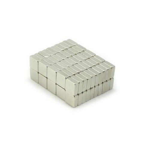 100pcs 3/16&#034; x 3/16&#034; x 5/64&#034; Blocks 5x5x2mm Neodymium Magnets Permanent N35