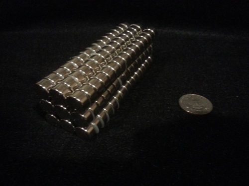 10 LARGE Neodymium Magnets 1/2 x 1/4 inch N48 Strong Rare Earth Disc