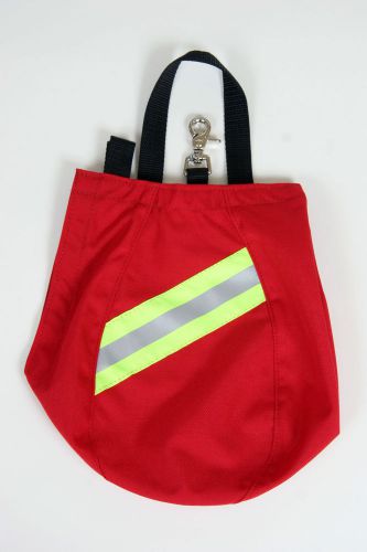 Firefighter airmask bag lined-red for sale
