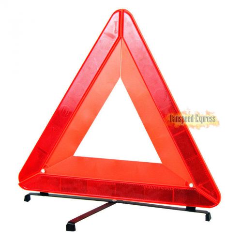 Reflective Warning Sign Foldable Triangle Car Hazard Breakdown Road Emergency
