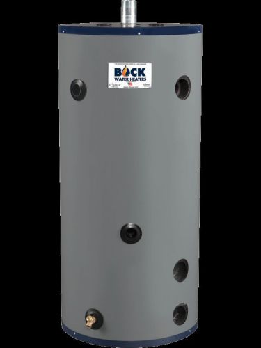 80 gallon hot water storage buffer tank, glass lined, jacketed, insulated for sale