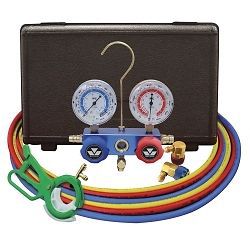 Mastercool 98660 Dual R-134A / R12 Aluminum Manifold Gauge Set