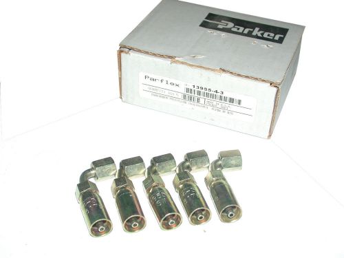 BRAND NEW IN BOX  5CT PARKER ELBOW CONNECTORS 13955-4-3 (QTY:9)