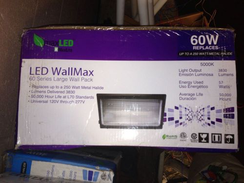 Maxlite MLLWP60LED50 LED Large Wall Pack 60 Watt 50,000 Hour Lighting