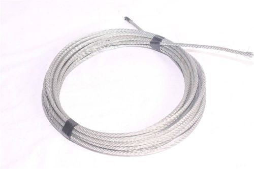40ft 1/4&#034; Stainless Steel Wire Rope Cable