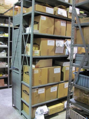 Republic industrial clip shelving  shelves shelf 36&#034;x18&#034; one complete section for sale