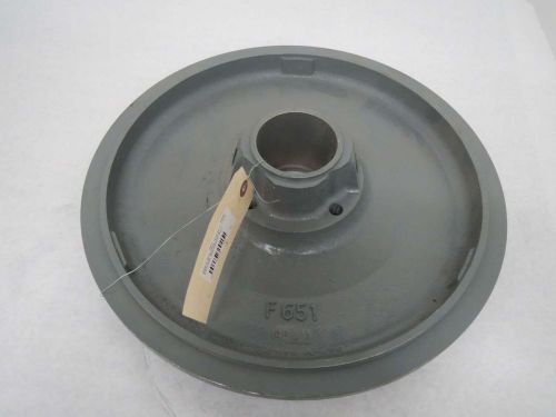 Warren rupp f651 16in od 2-1/2in bore pump backing plate stainless b334734 for sale