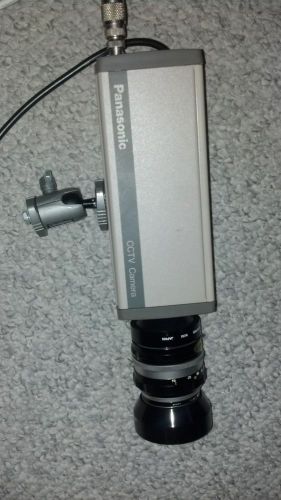 Panasonic CCTV Camera Model No. WV-1410, With Nikkor Lens
