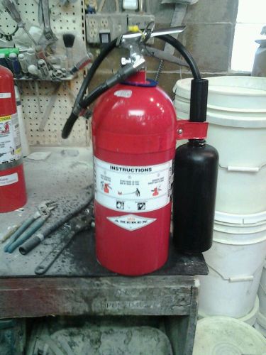 AMEREX 330 Fire Extinguisher,Dry Chemical,BC,10B:C G8544602