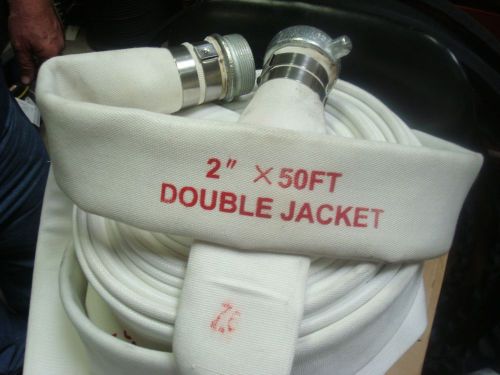 2&#034; x 50&#039; double jacket fire hose for sale