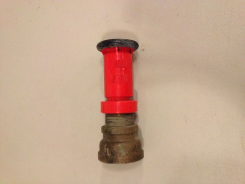 U.F.S Fire Hose Nozzle 1575 with brass fittings