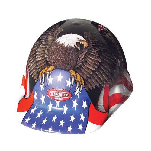 Fibre-metal fmx hard caps - fmx spirit of america cap style hard hat w/3r ra for sale