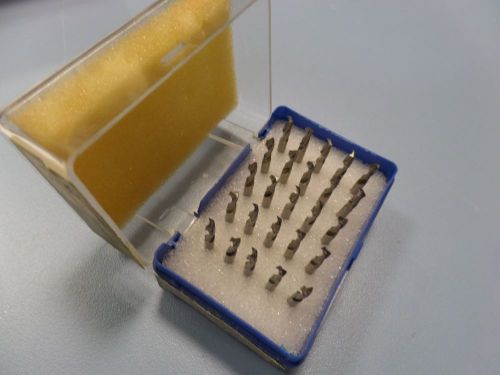 Kemmer prazision 25pcs, solid micro carbide drill bits 3.1mm for sale