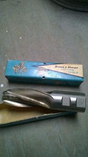 Brown sharpe cutting tools 2&#034; ball mill 4 flute 2 shank p/n 517c-64 mib for sale