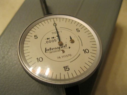 Interapid 312b-1 test indicator .0005 for sale