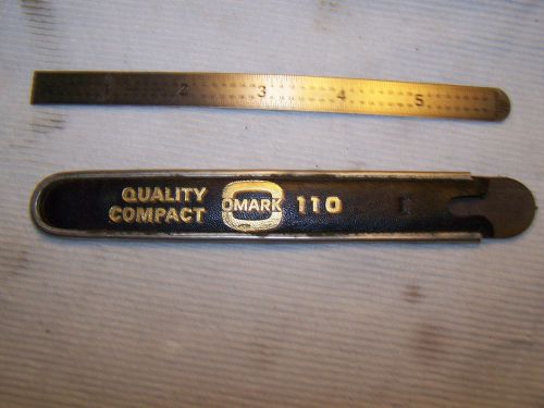 Flexible rule, stainless steel, 32nds, 64ths  6&#034; x 1/2&#034;wide for sale