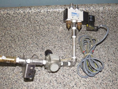 Hyvair model sv-404-542s-24d-srl solenoid valve setup for sale