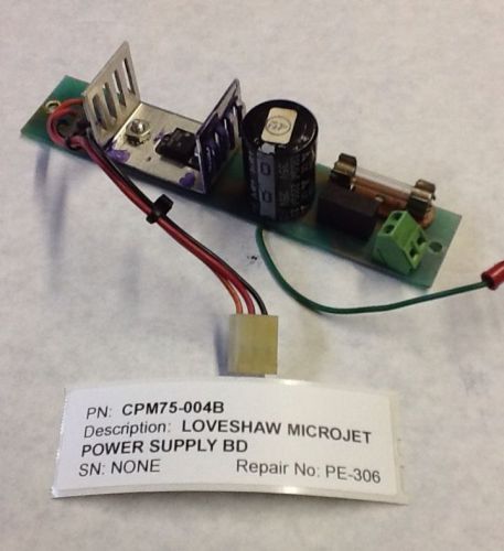 Little David MicroJet Power Supply Board CPM75-004B