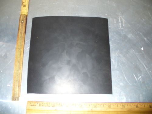 RUBBER GASKET SHEET 1/8&#034; THICK, 6&#034; x 6&#034; SQUARE RESISTANCE TO ACID,FUEL,HEAT