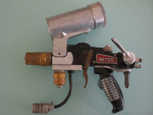 METCO 5P FLAME THERMAL SPRAY GUN incl. water separator, helmet and manuals