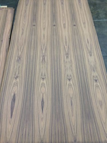 Wood Veneer Rosewood 48x92 1pc total 10mil glue paper backer &#034;EXOTIC&#034; Skid 548