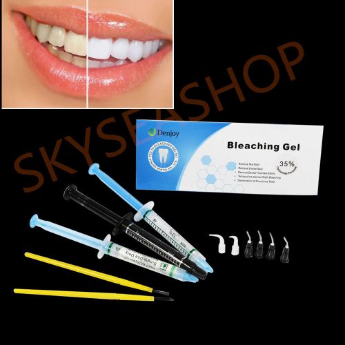 Dental Teeth Whitening Bleaching Gel Carbamide Peroxide Tooth Bleach Whiten Kit