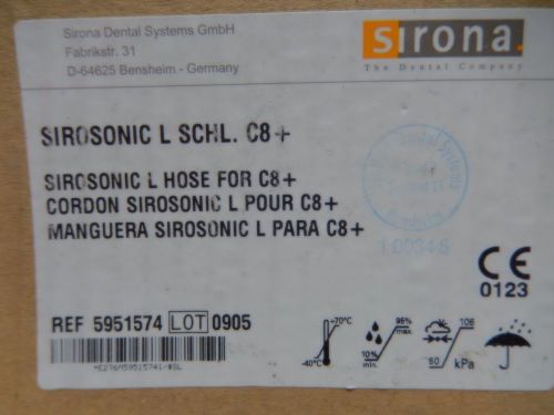 Sirona-Sirosonic L Ultrasonic Hose/Cable for C8+ NEW