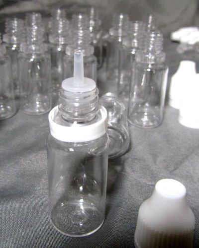 50Pcs 10ML Empty Plastic Squeezable Dropper Bottles Eye Liquid Dropper PET