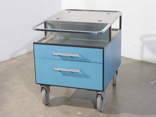Miles Laboratories Stainless Steel Transporter Module Cabinet Medical Cart LM870