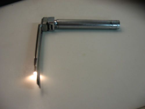 Laryngoscope set: small handle and miller blade #2 for sale