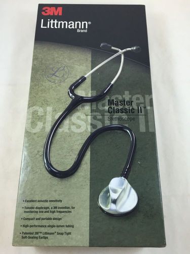 LITTMANN MASTER CLASSIC II  3m Stethoscope Littman 27&#034;  Green 2632
