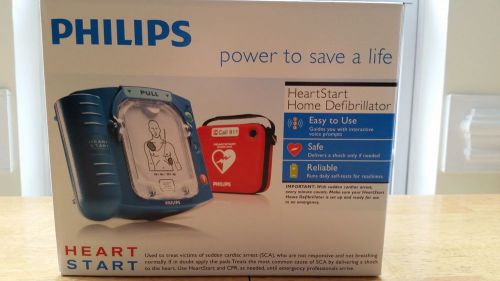 New philips heartstart home defibrillator (aed) for sale