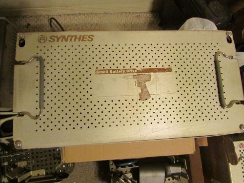 Synthes small battery drive 18 pc-set, battery charger and battery. for sale