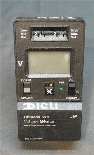 Ohmeda 5410 volume monitor for sale