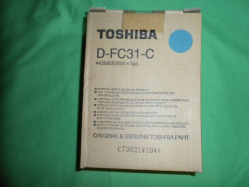 Toshiba D-FC31-C  DFC31C cyan developer  FC-210/211/310/311 genuine sealed